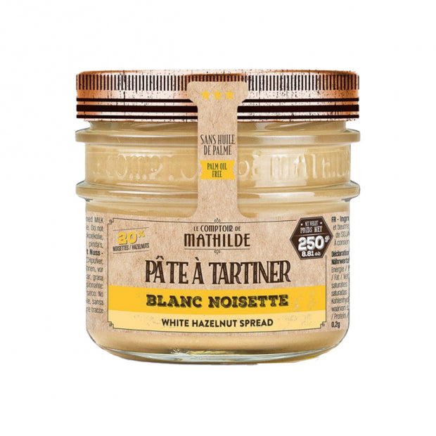 Pâte a tartiner blanc noisette 250g