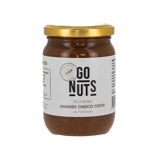 Pâte à tartiner choco coco 280g