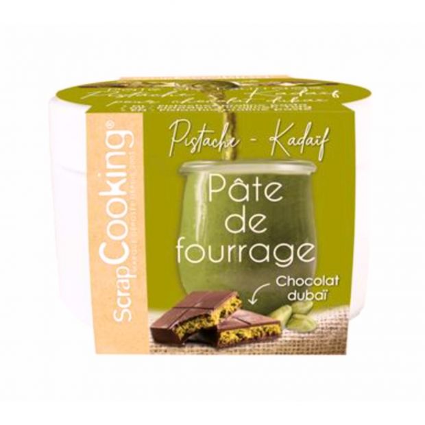 Pâte fourrage chocolat Dubaï 200g - Scrapcooking