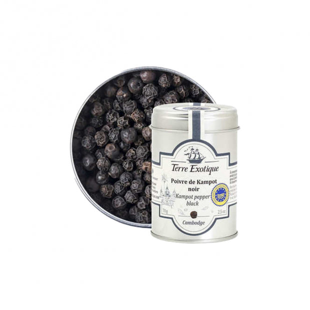 Poivre noir de kampot 70g