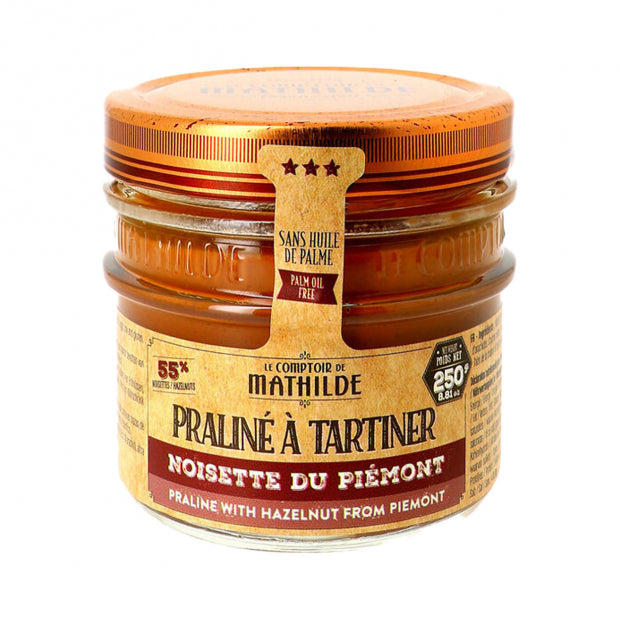 Praliné à tartiner noisette du Piemont 250g