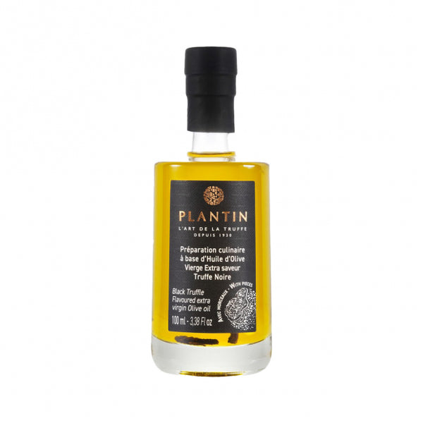 PREPA CULINAIRE A BASE D'HUILE D'OLIVE VE AROME TRUFFE NOIR AVEC MORCEAUX TRUFFE NOIRE