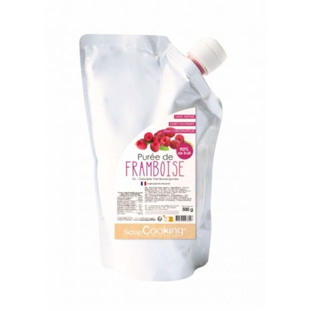 Purée de framboise 500g - Scrapcooking