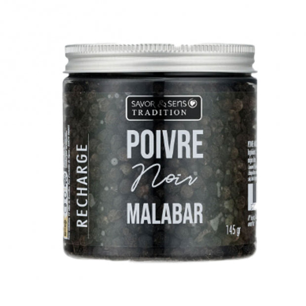 Recharge poivre malabar des indes 130 g