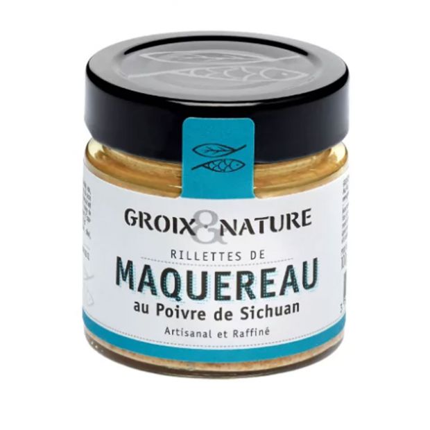 Rillettes de Maquereau au Poivre de Sichuan 100 g - Groix et Nature