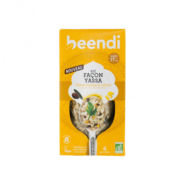 RIZ OLIVES ET CITRON FACON YASSA 250G BEENDI