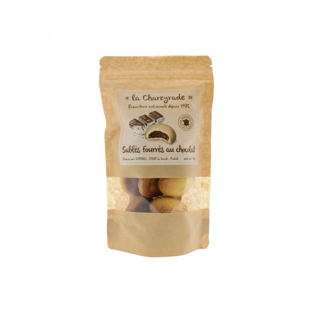 Sablés fourres chocolat 140g