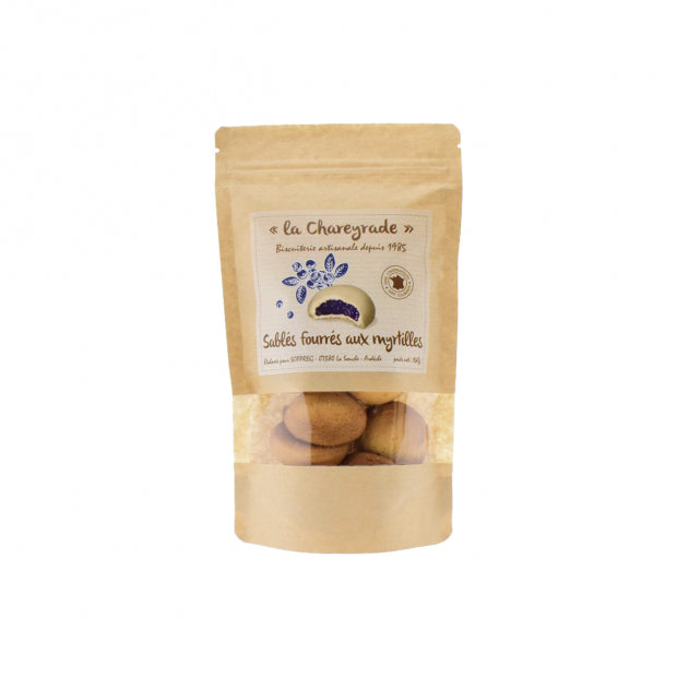 Sablés fourres myrtilles 140g