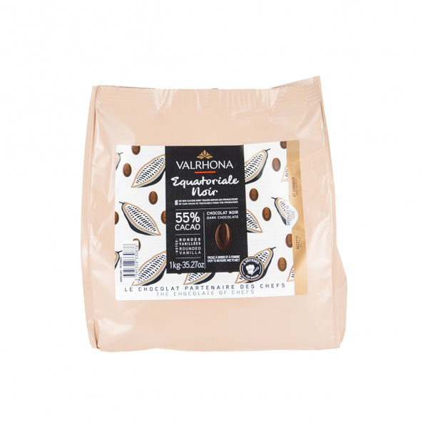 SAC FEVES EQUATORIALE NOIR 55% 1KG