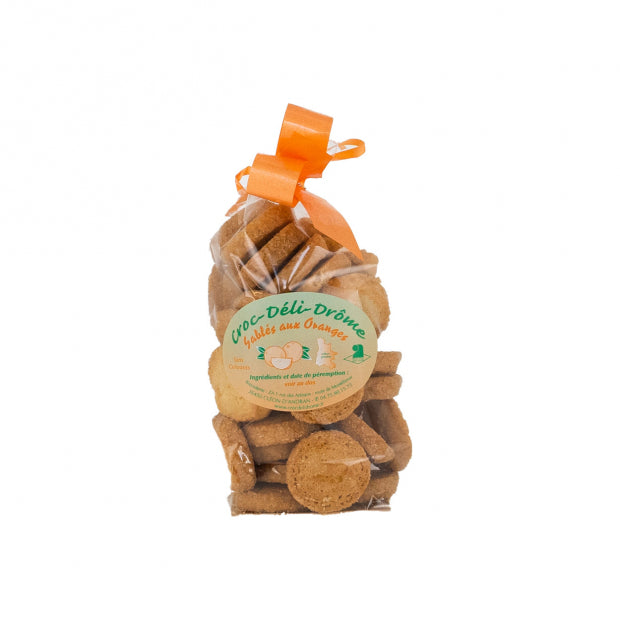 Sachet 200 g sablés orange
