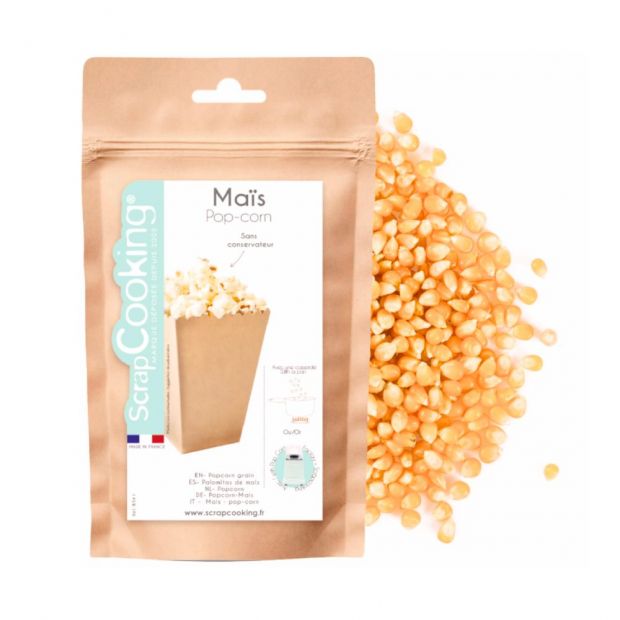 Sachet de maïs pop corn 300g - Scrapcooking