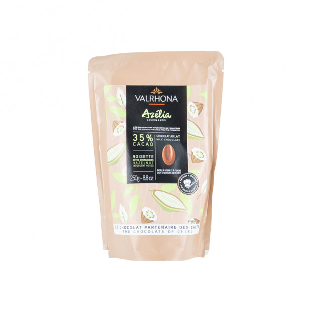 Sachet fèves Azélia 35% 250g - Valrhona