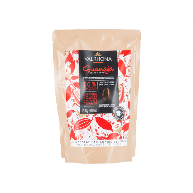 Sachet fèves Guanaja 70% 250g - Valrhona