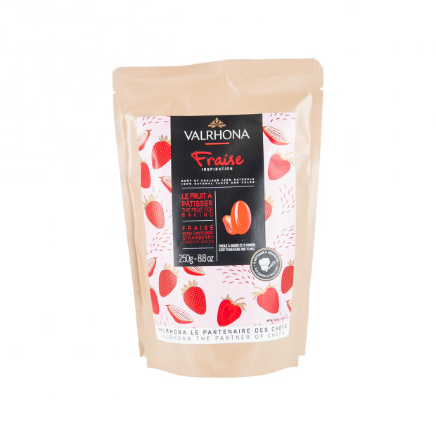 Sachet fèves inspiration fraise 250g - Valrhona