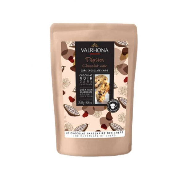 Sachet Pépites Chocolat Noir 250 g - Valrhona