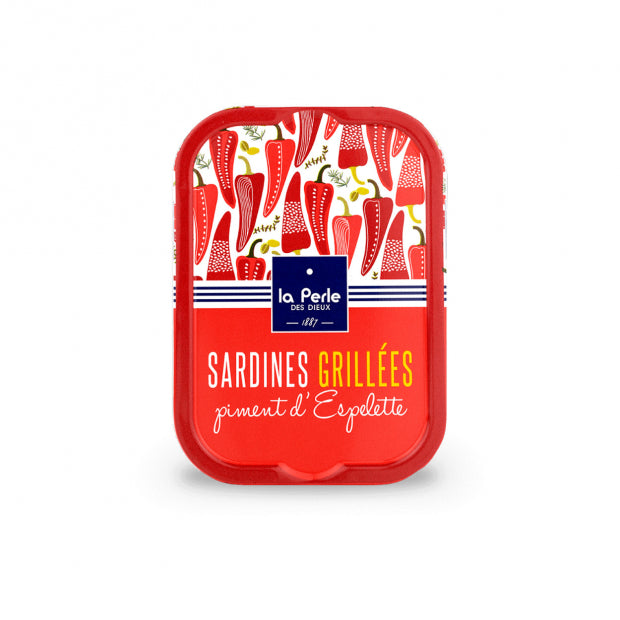 Sardines grillees piment espelette 115g