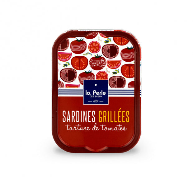 Sardines grillees tartare tomates 115g
