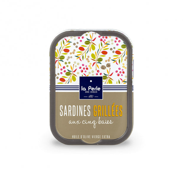 Sardines grilles aux 5 baies 115g