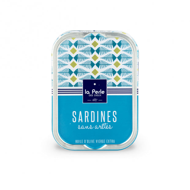 Sardines huile d'olive sans arêtes 115g
