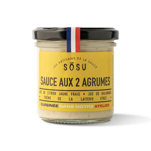 Sauce aux 2 Agrumes 130 g - Sosu les artisans de la sauce