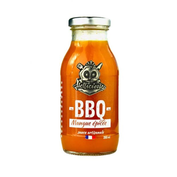 Sauce BBQ Mangue Epicée 250 ml - Hellicious