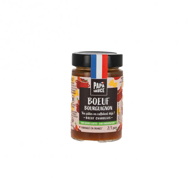 SAUCE BOEUF BOURGUIGNON 180G PAPA SAUCE