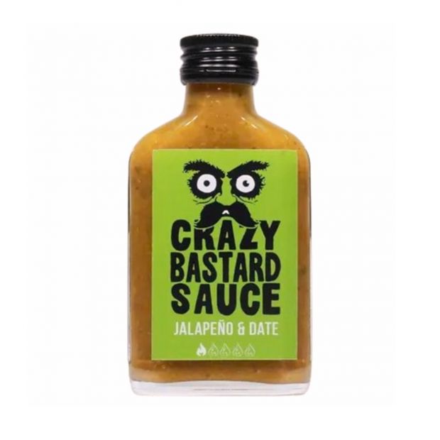 Sauce crazy bastard jalapeno date 100ml - Crazy Bastard