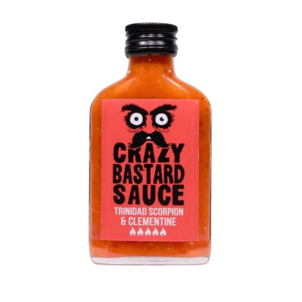 Sauce crazy bastard trinidad scorpion & clémentine 100ml - Crazy Bastard