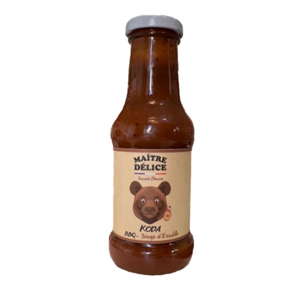 Sauce Koda Barbecue et Sirop d'érable 250 ml - Maître Délice