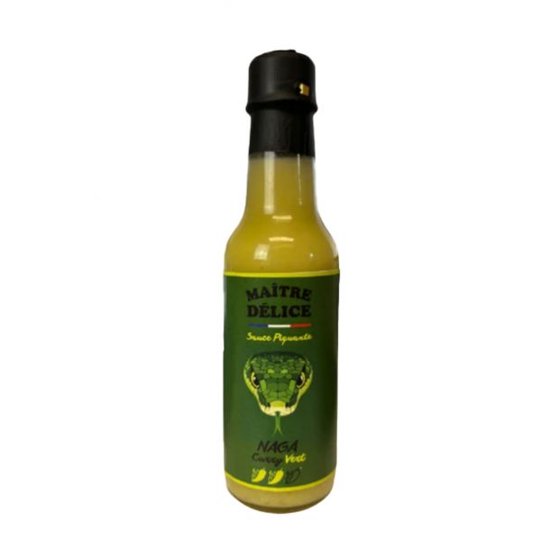 Sauce Naga Curry Vert 250 ml - Maître Délice