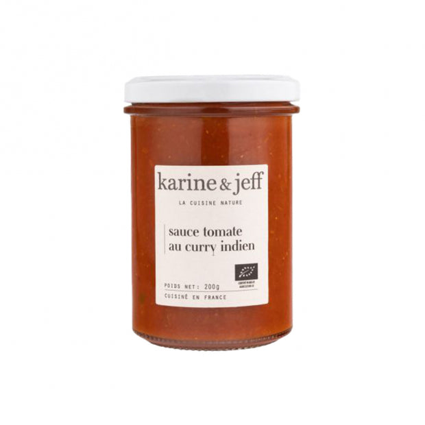 Sauce tomate au curry indien 200g