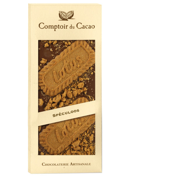 Tablette chocolat au lait speculoos 90g