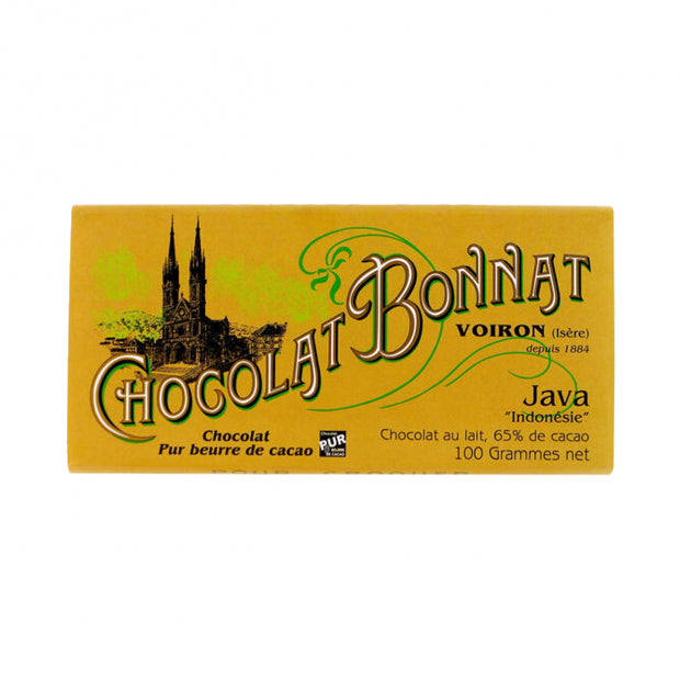 TABLETTE CHOC. LAIT JAVA 100 G