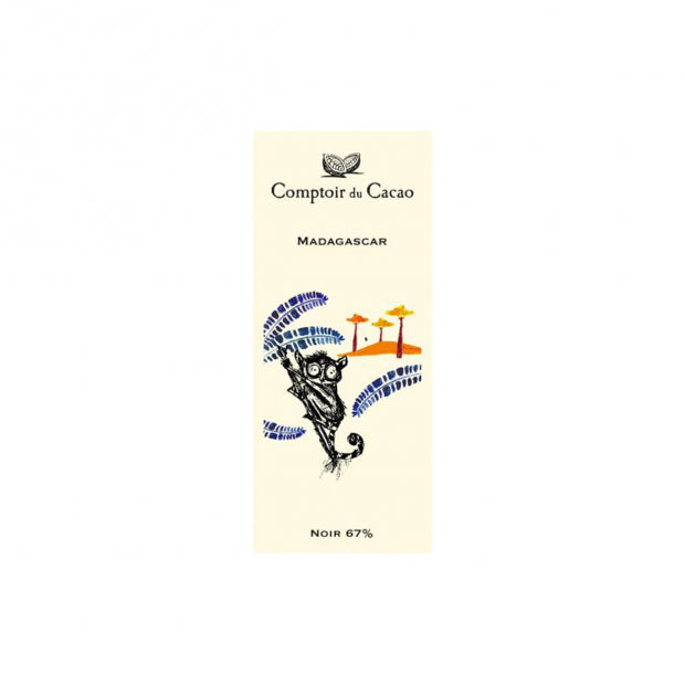 Tablette chocolat noir 67% madagascar 80g