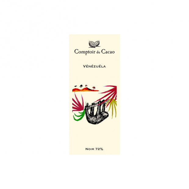 Tablette chocolat noir 72% venezuela 80g