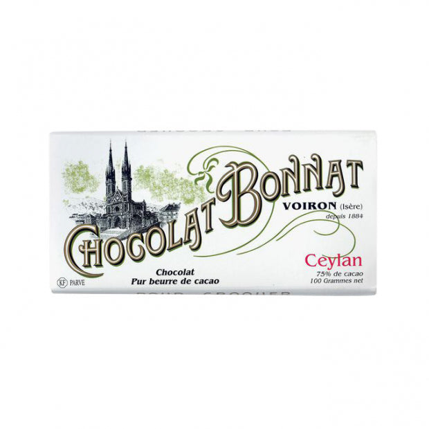 Tablette de chocolat noir Ceylan 100 g