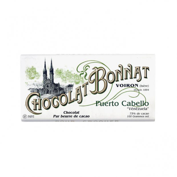 Tablette de chocolat noir Puerto Cabello 100 g