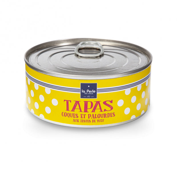 Tapas coques et palourdes au zeste de yuzu 215g