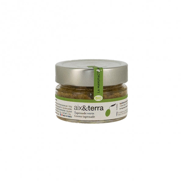 TAPENADE VERTE BIO 100G AIX&TERRA