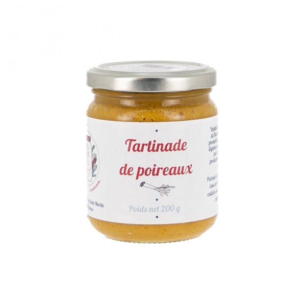 TARTINABLE DE POIREAUX 200G G DU POT