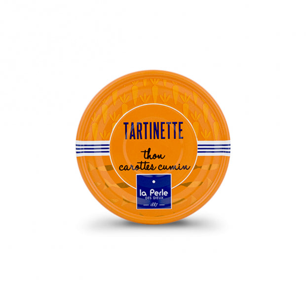 Tartinette thon carottes cumin 80g