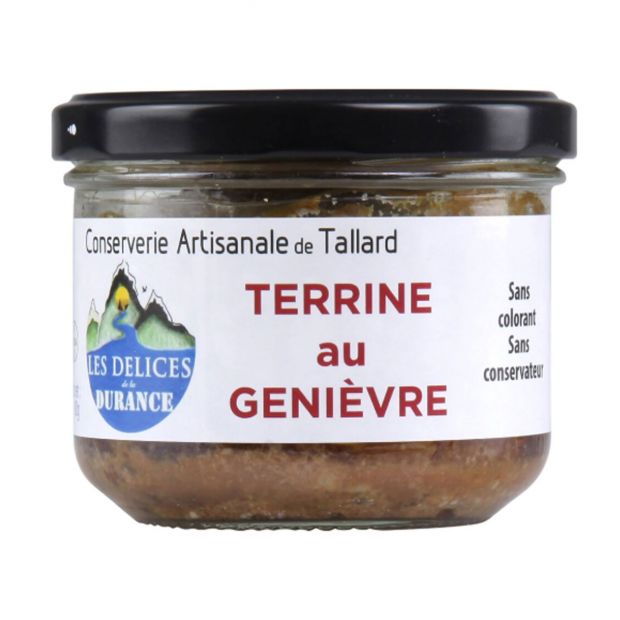 Terrine au Genièvre 180 g - Les délices de la Durance