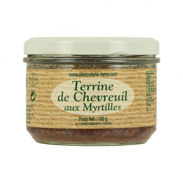 TERRINE CHEVREUIL MYRT. 180 G ROME