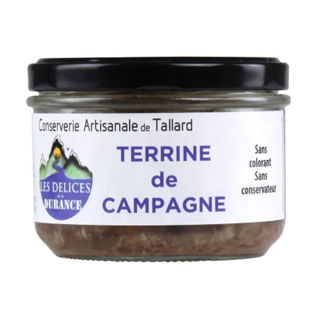 Terrine de campagne 180 g - Les délices de la Durance