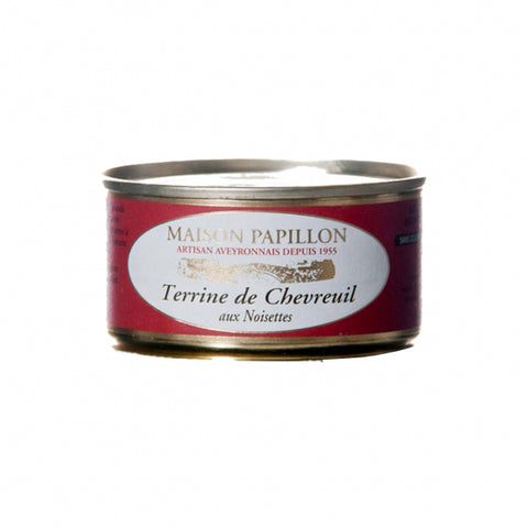 Terrine de chevreuil noisettes 130g