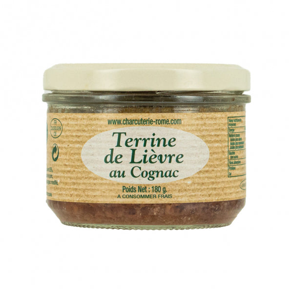 TERRINE LIEVRE AU COGNAC 180 G ROME