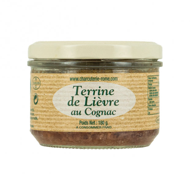 Terrine lievre au cognac 180g