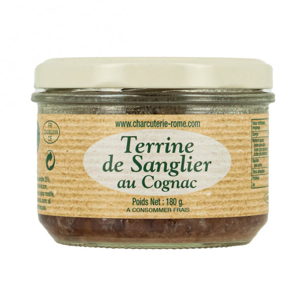 Terrine sanglier au cognac 180g