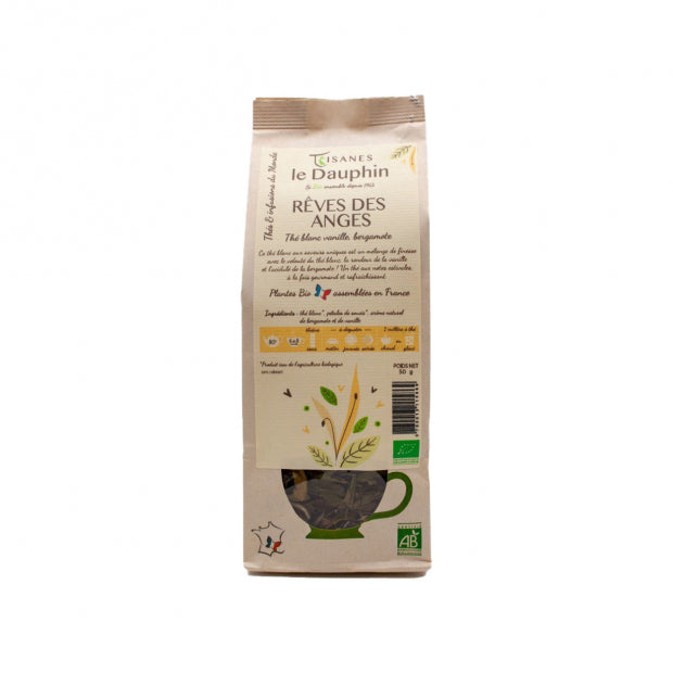 Thé blanc rêves des anges en vrac 50g