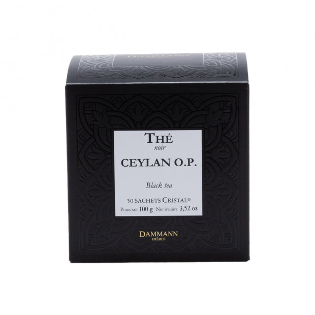 Thé Ceylan OP - 50 sachets cristal